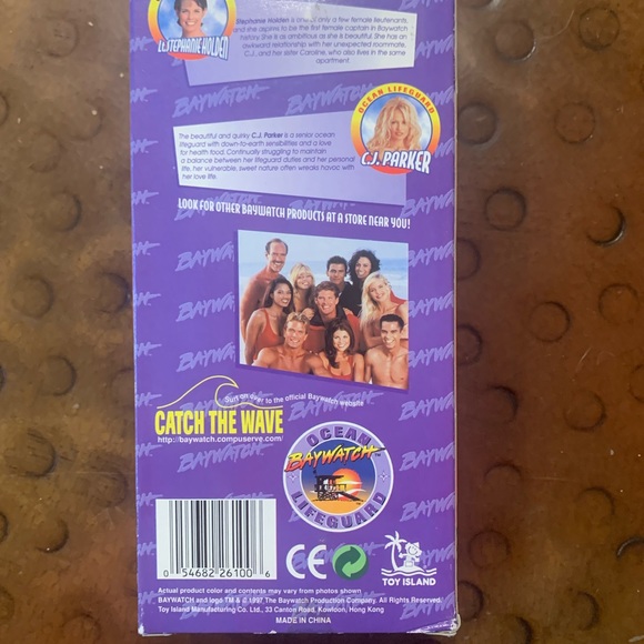 1997 Toy Island Baywatch Posable Barbie Doll Lifeguard Lt. Stephanie Holden - Picture 4 of 6